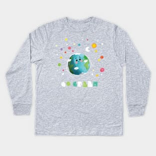 Go Green! Kids Long Sleeve T-Shirt